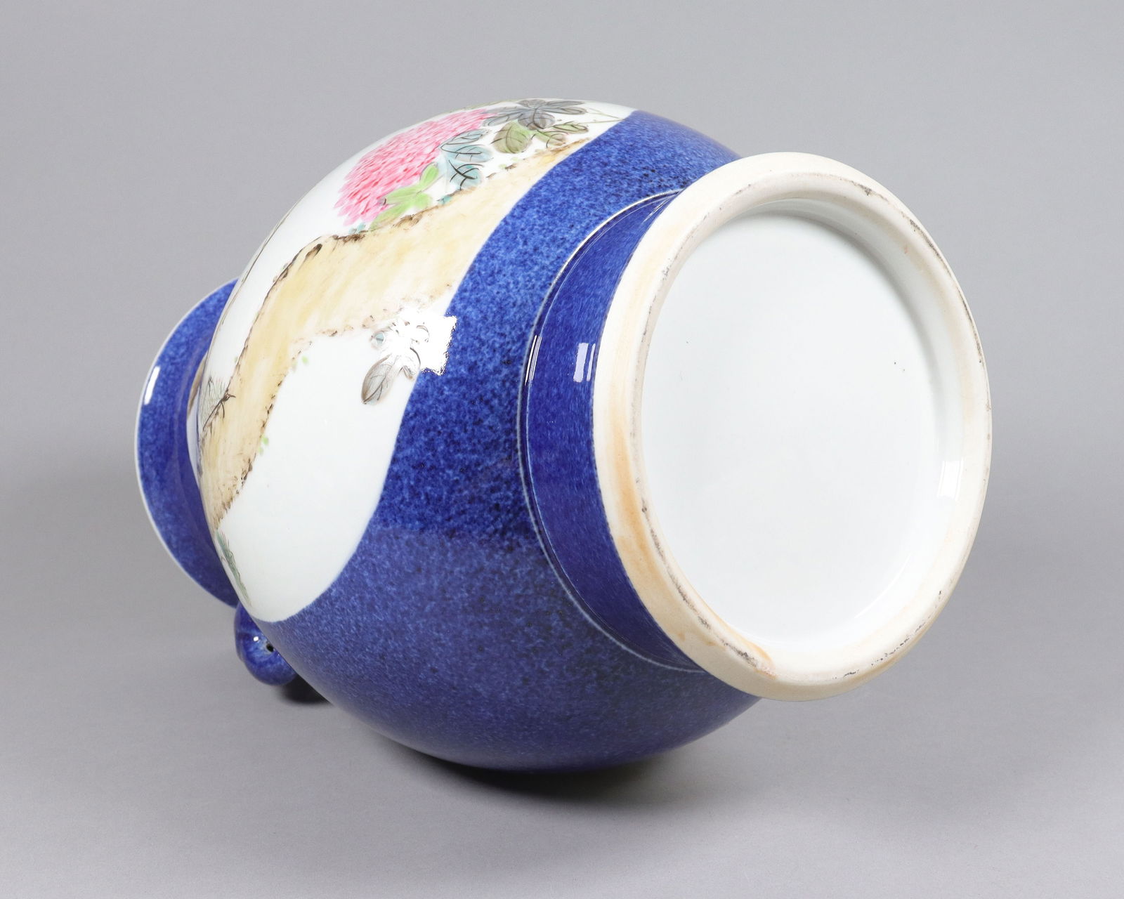 Chinese fine handled vase - 5