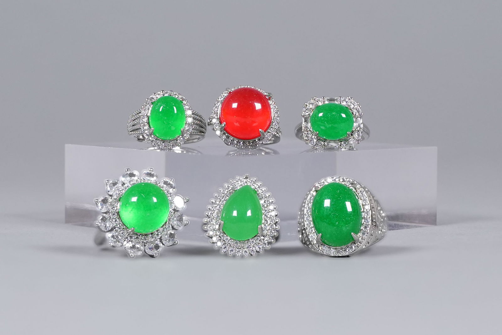 Lots Chinese fine rings: Lots Chinese fine rings.