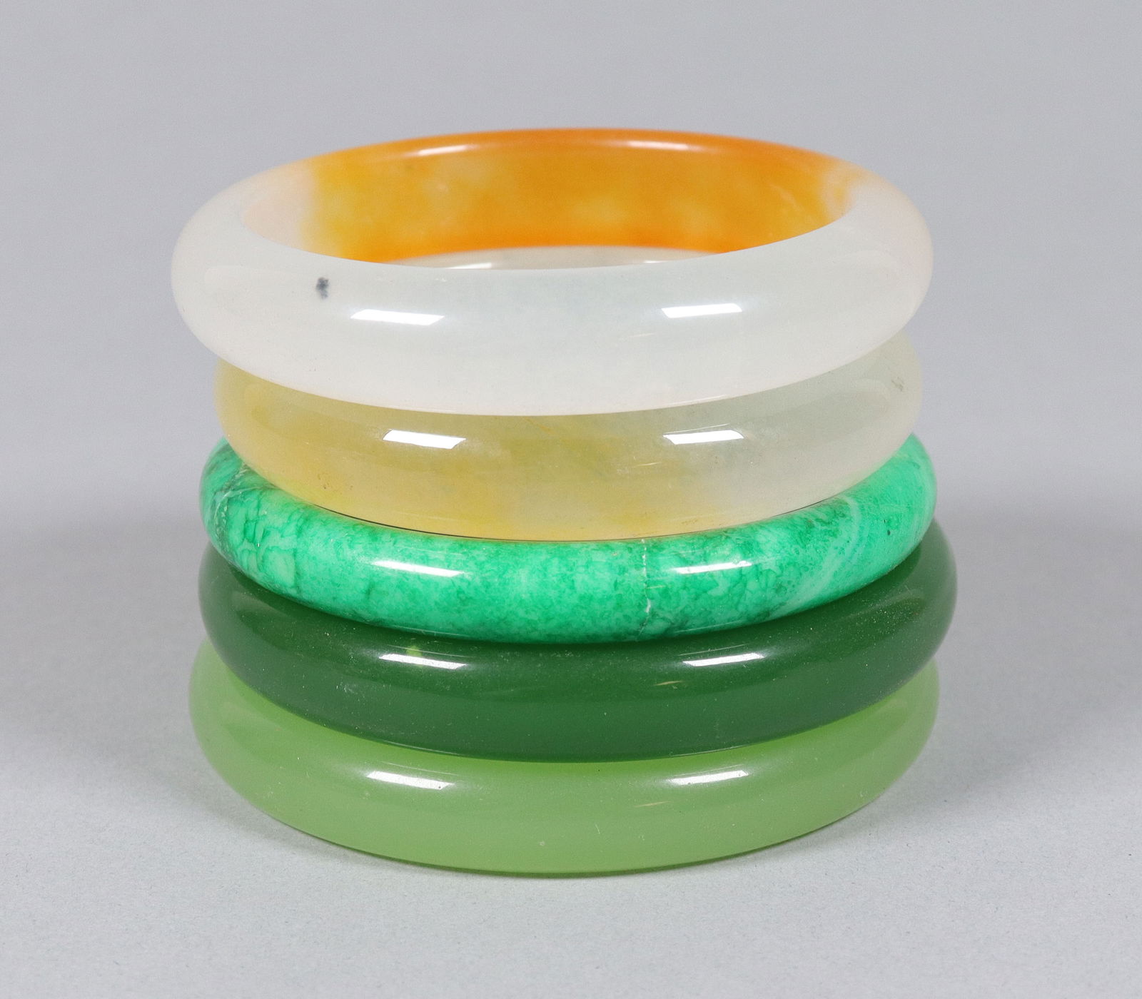 Lots Chinese fine bangles - 5