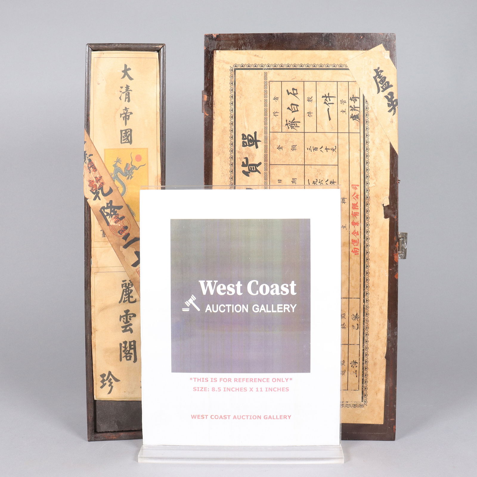 Lots Chinese scrolls in box - 2