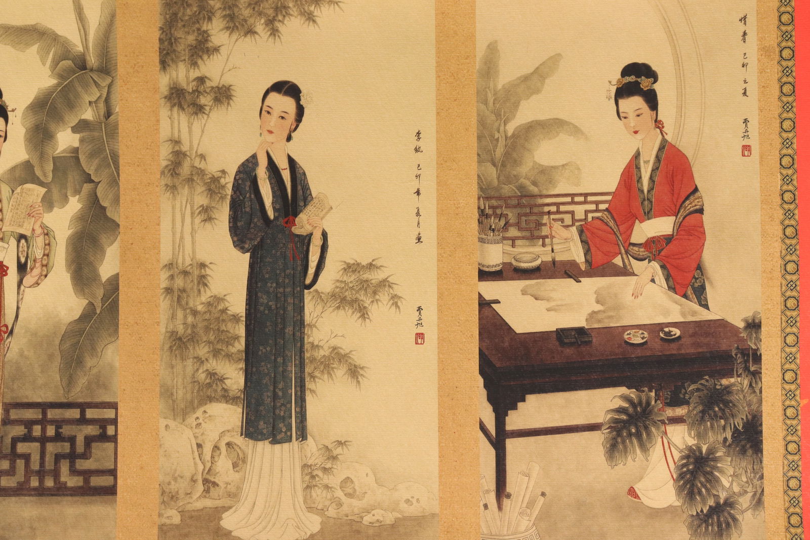 Lots Chinese fine scrolls - 7