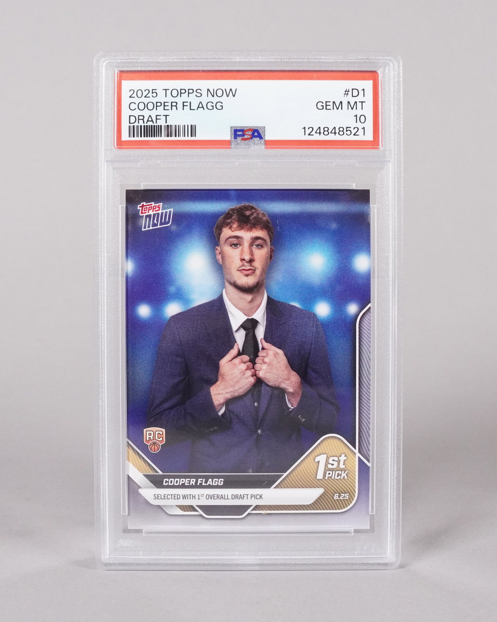 2025 Cooper Flagg NBA rookie card PSA 10 (1 of 4)