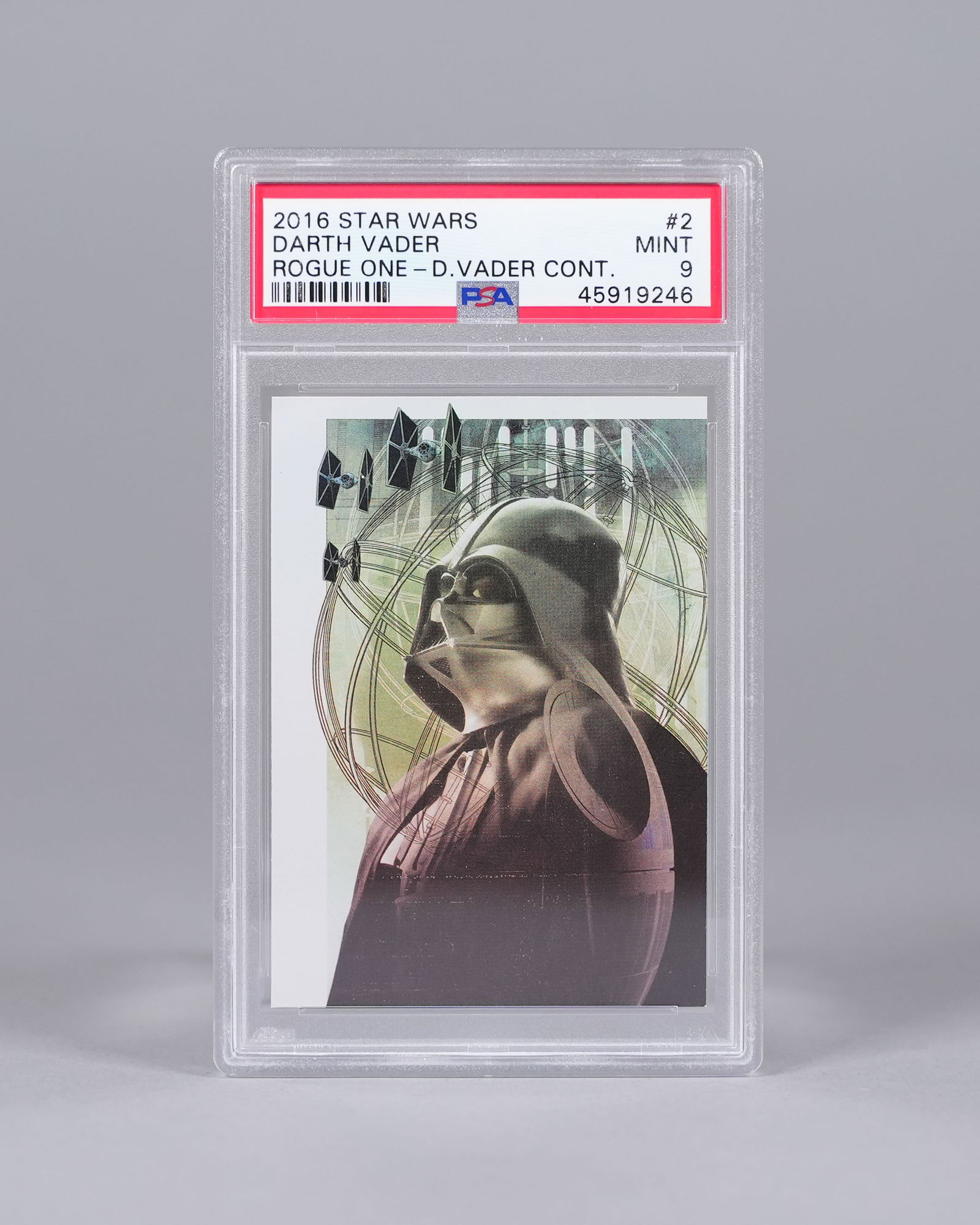 2 Star Wars card PSA graded - 4