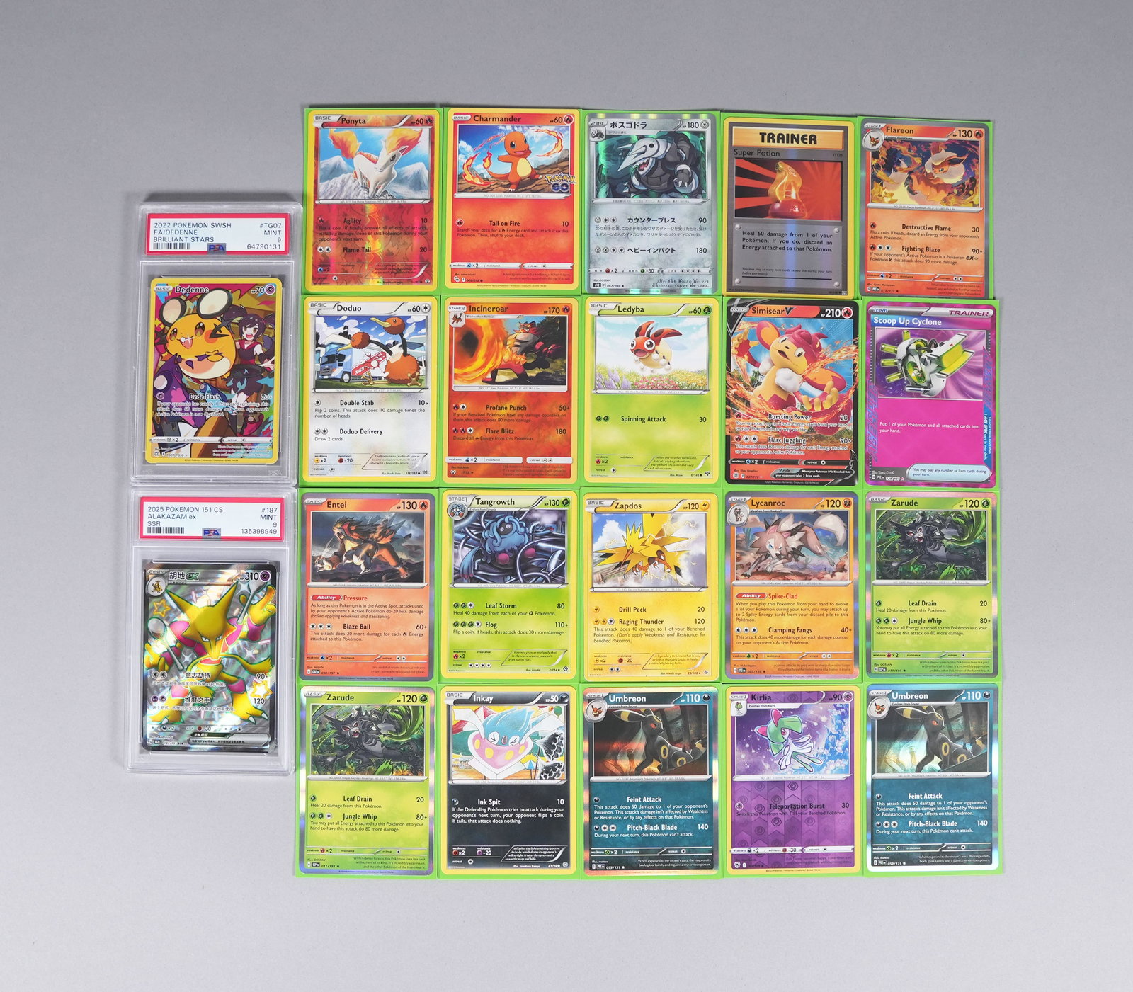 Lots Pokemon cards PSA (1 of 5)