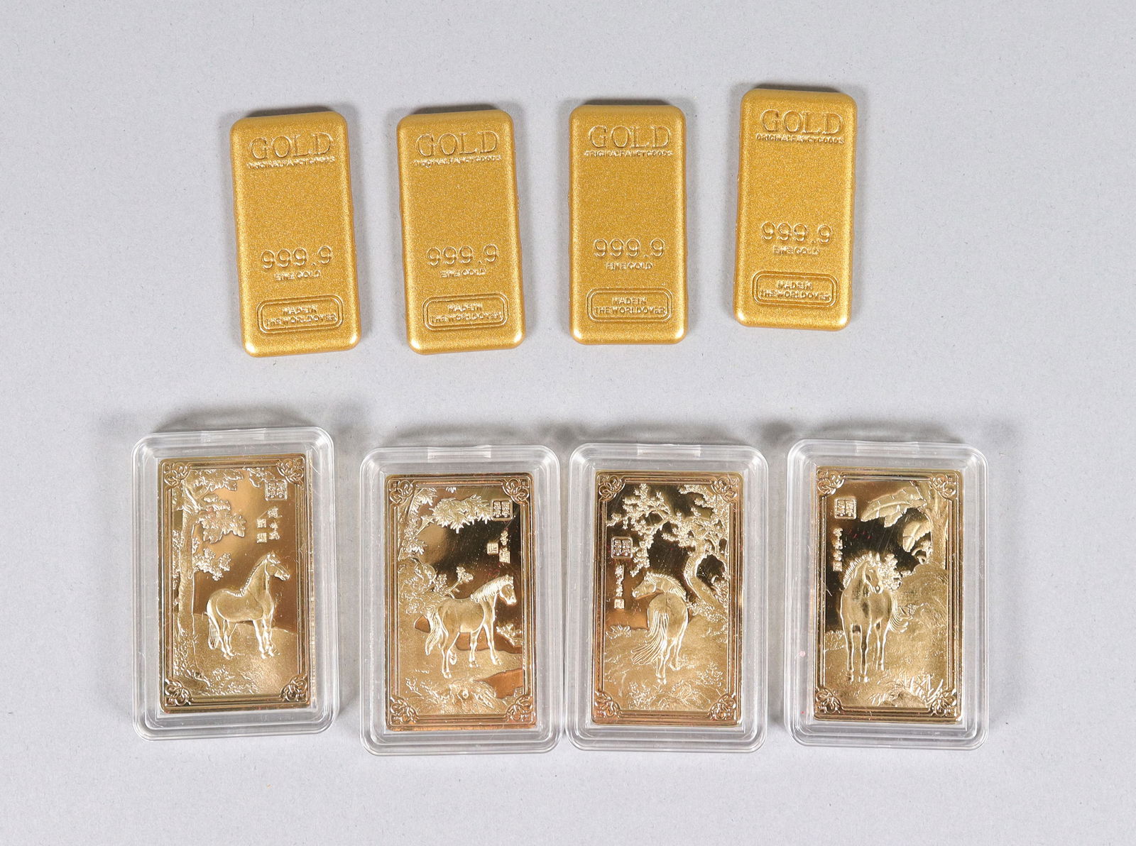 Lots ingots ungraded: Lots ingots ungraded or did not authenticate. All sales are final, no return. We do not guarantee any grading, material, carvings, writing or age.