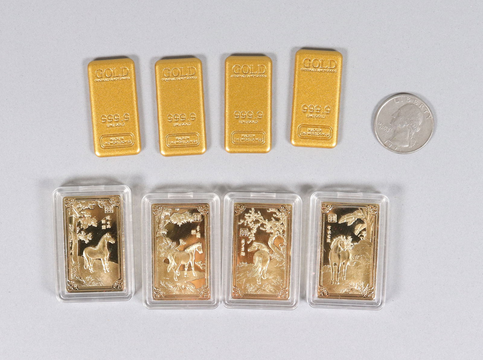 Lots ingots ungraded - 2