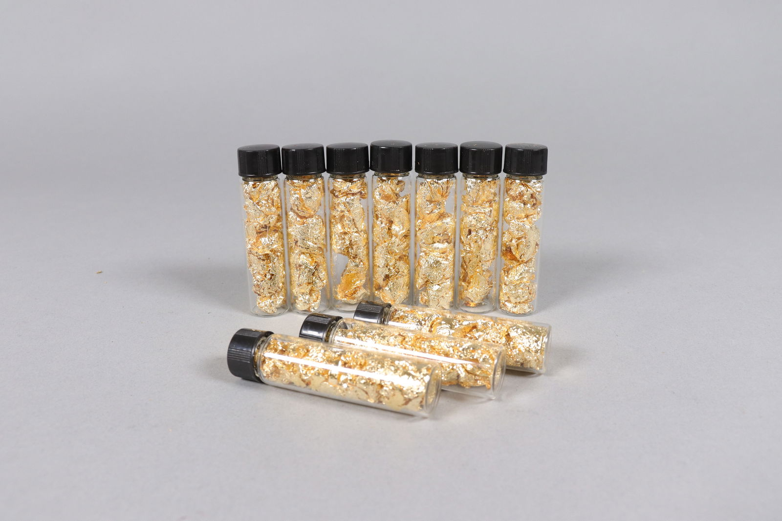 Lots gold flakes ungraded - 6
