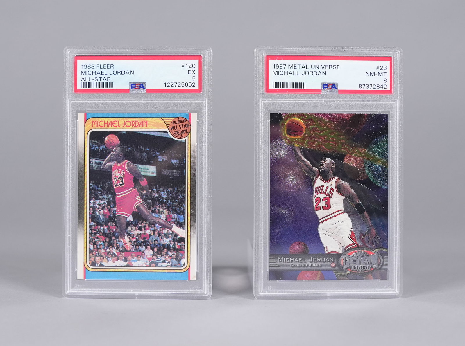2 Michael Jordan card PSA (1 of 6)