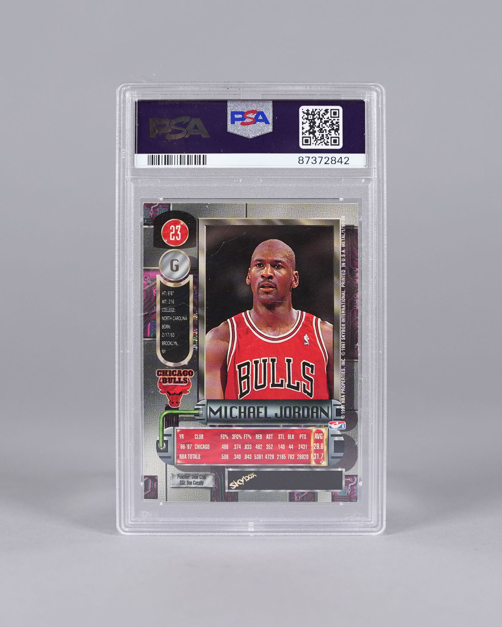 2 Michael Jordan card PSA - 4