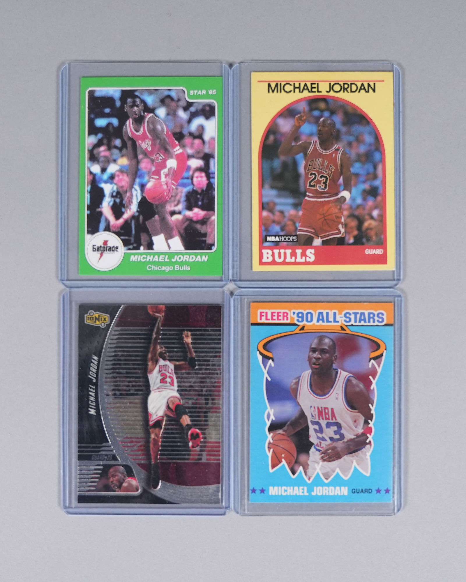 Lots Michael Jordan cards PSA - 2