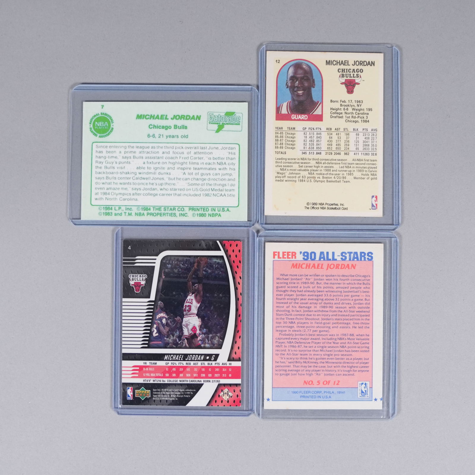 Lots Michael Jordan cards PSA - 3