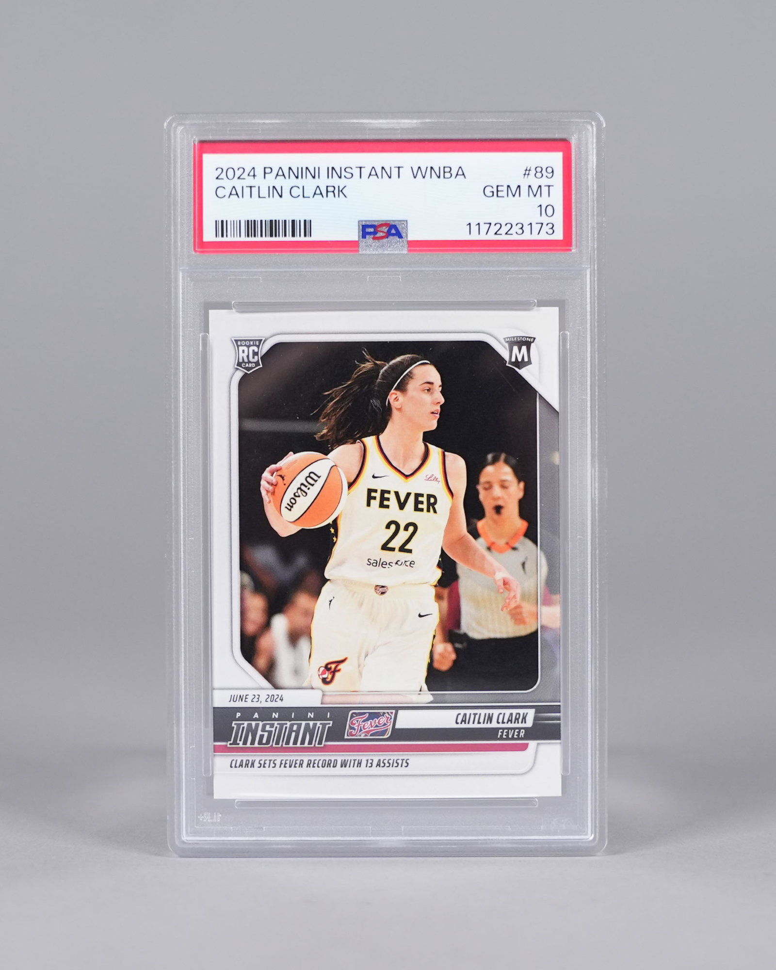 2024 Caitlin Clark rookie card PSA 10 (1 of 5)