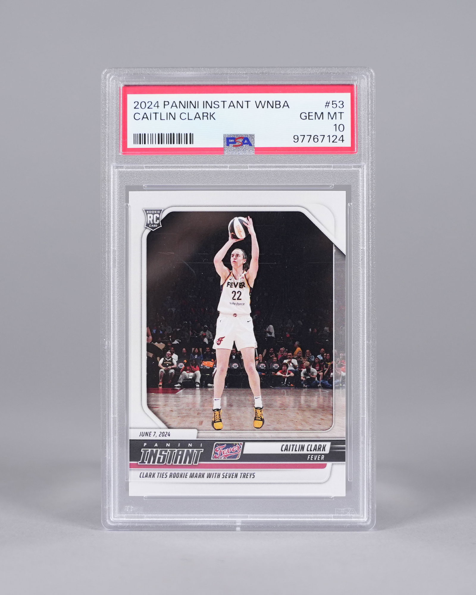 2024 Caitlin Clark rookie card PSA 10 (1 of 5)