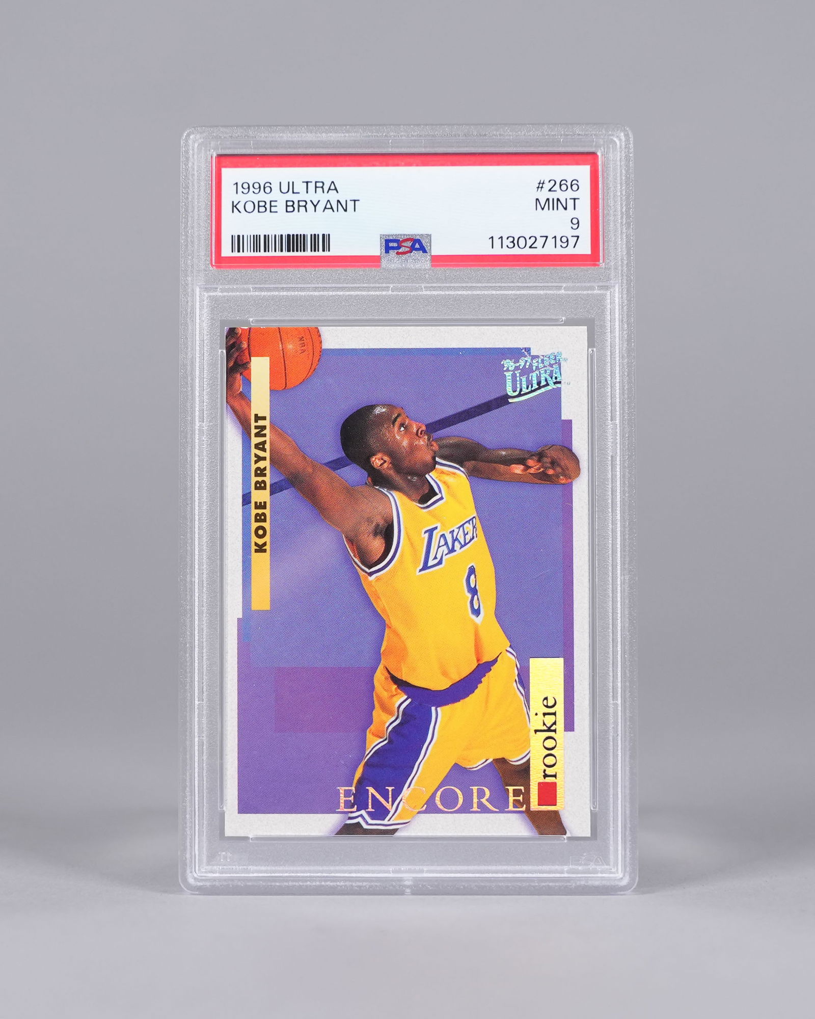 2 Kobe Bryant cards PSA - 2