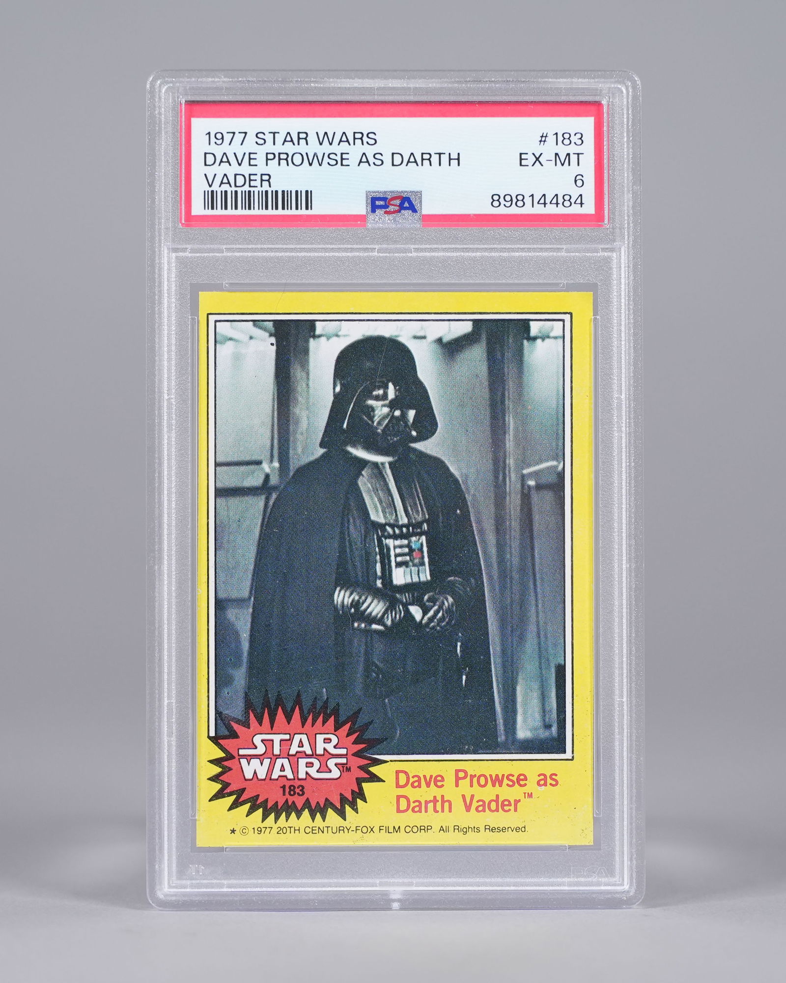 2 Star Wars card PSA graded - 4