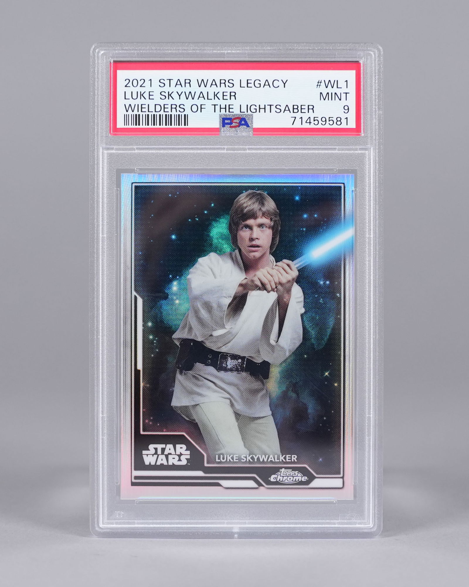 2 Star Wars card PSA graded - 2