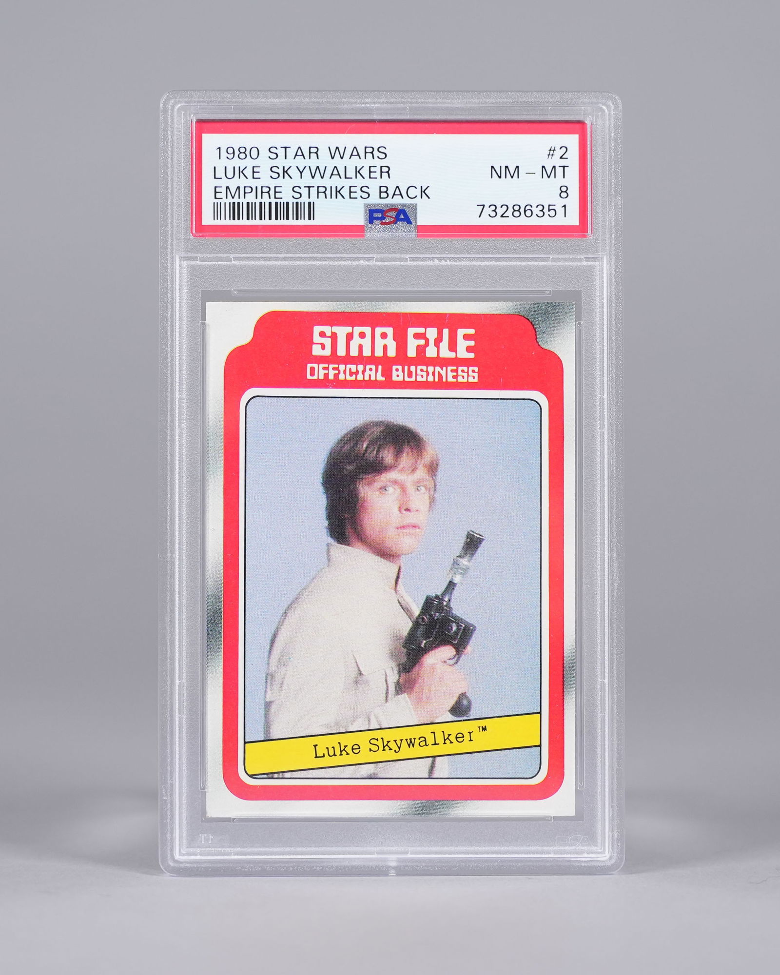 2 Star Wars card PSA graded - 4