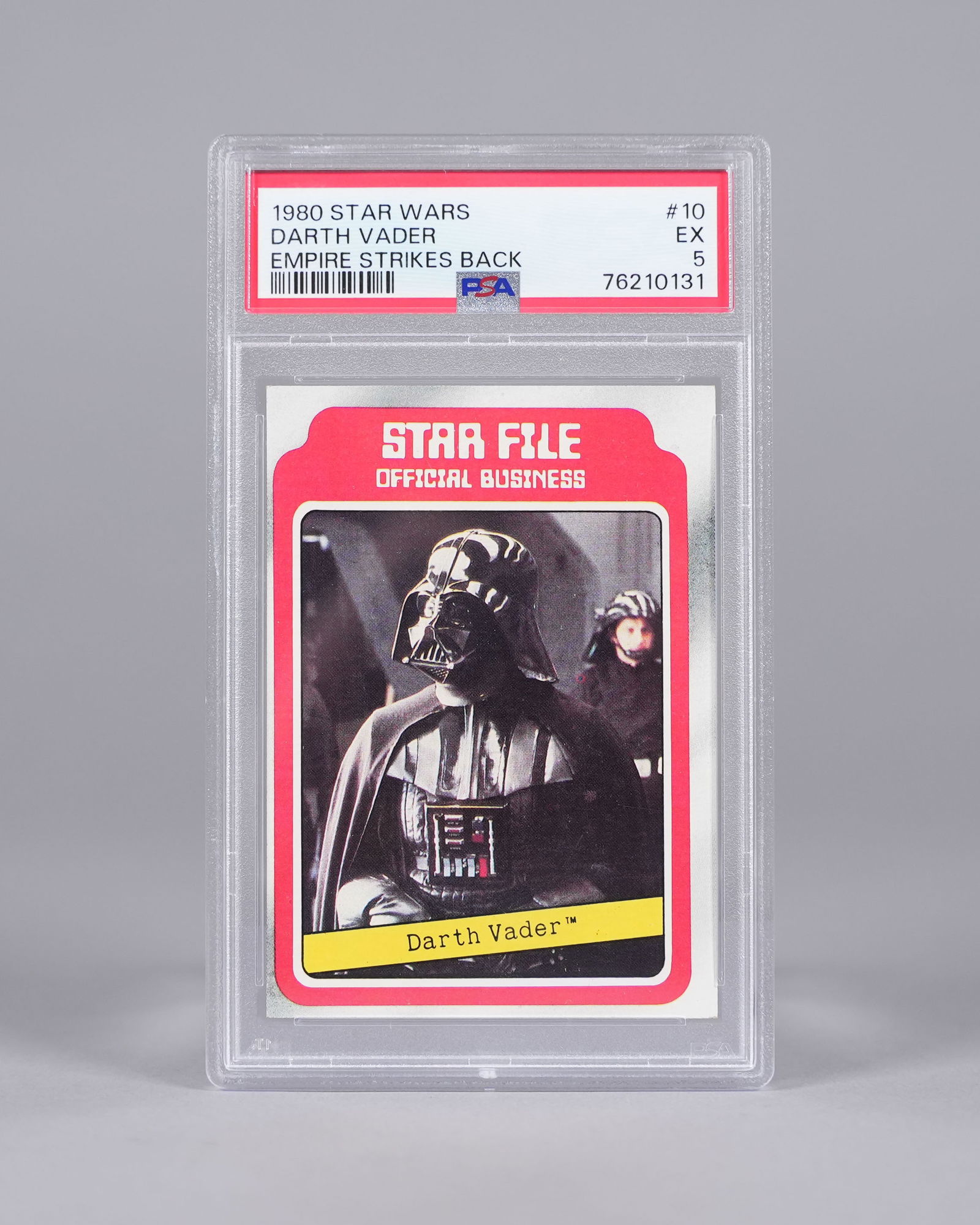 2 Star Wars card PSA graded - 2