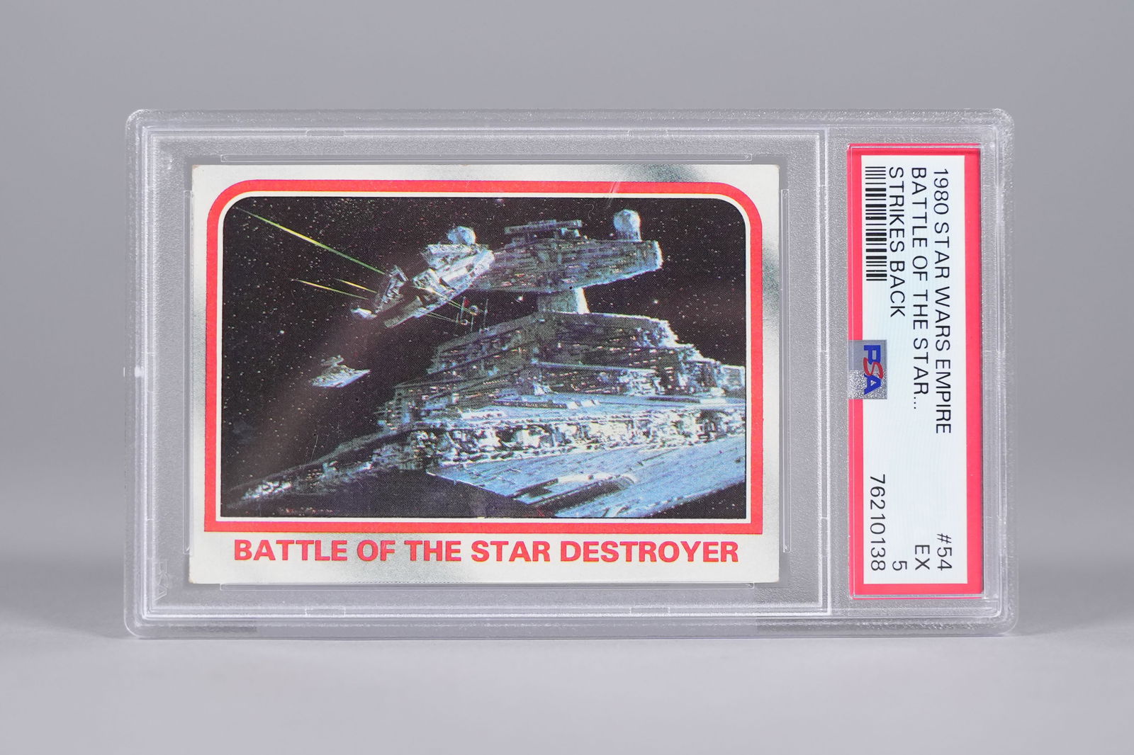 2 Star Wars card PSA graded - 4