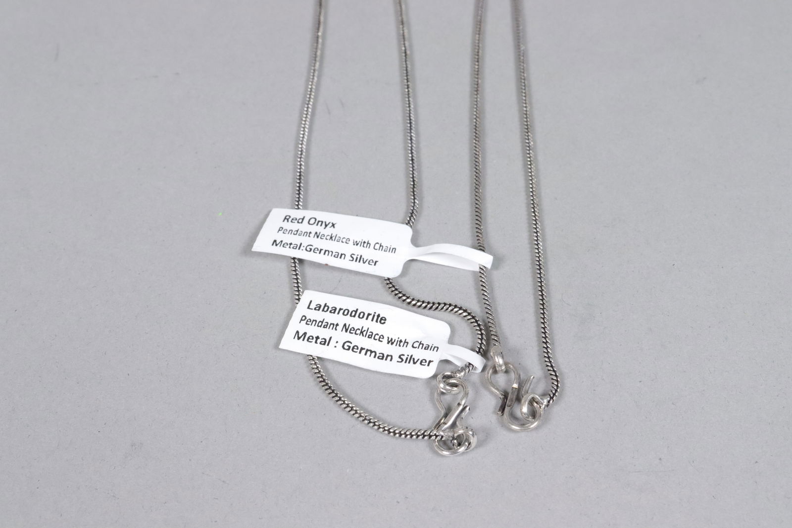 Lots stone carved necklace - 6