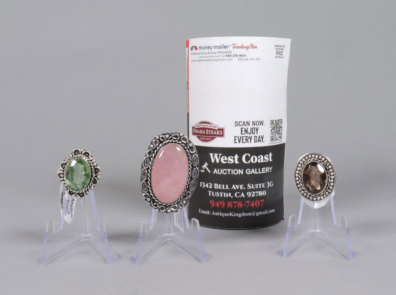 Lots gem stone ring size 6 - 2