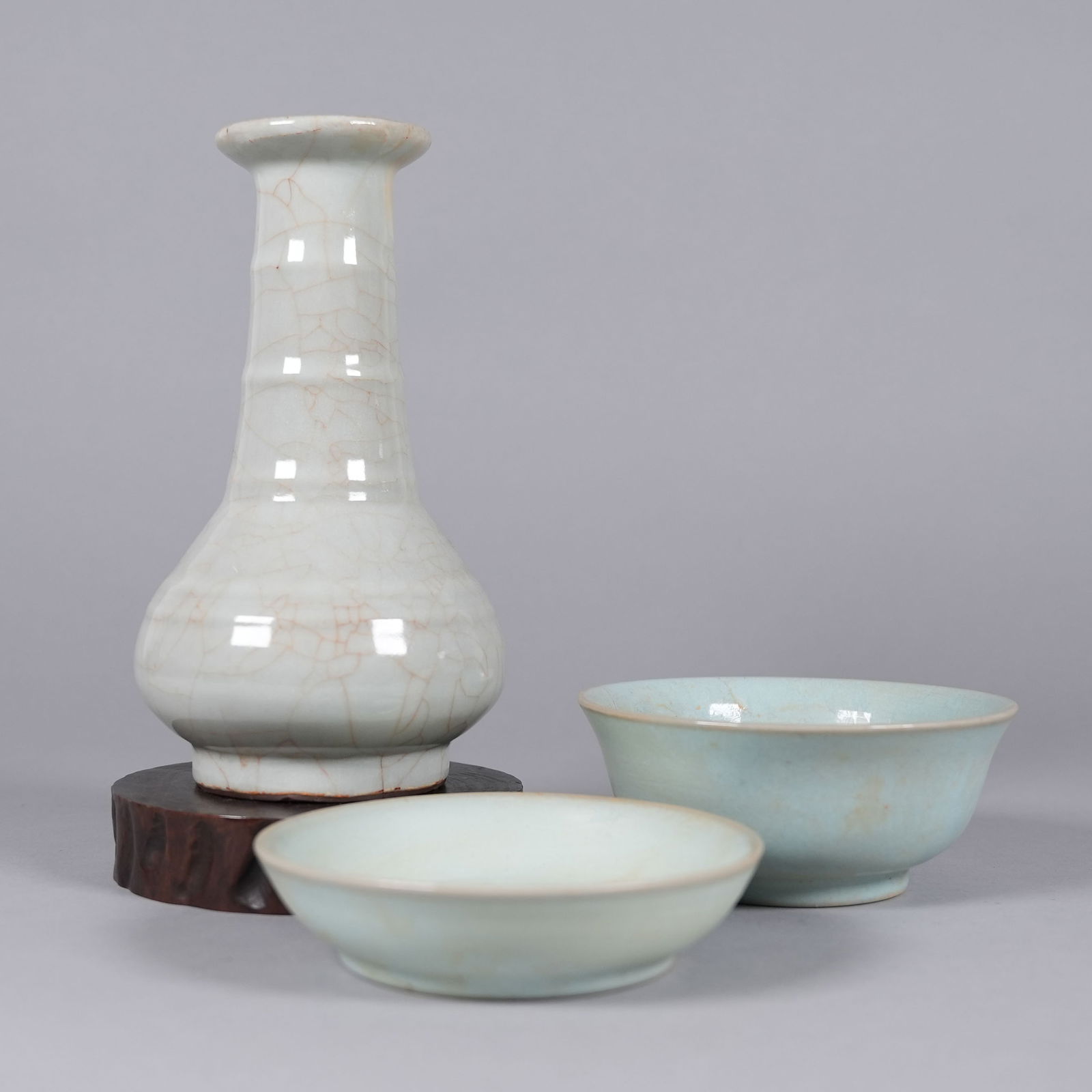 Lots Chinese celadon porcelains (1 of 7)