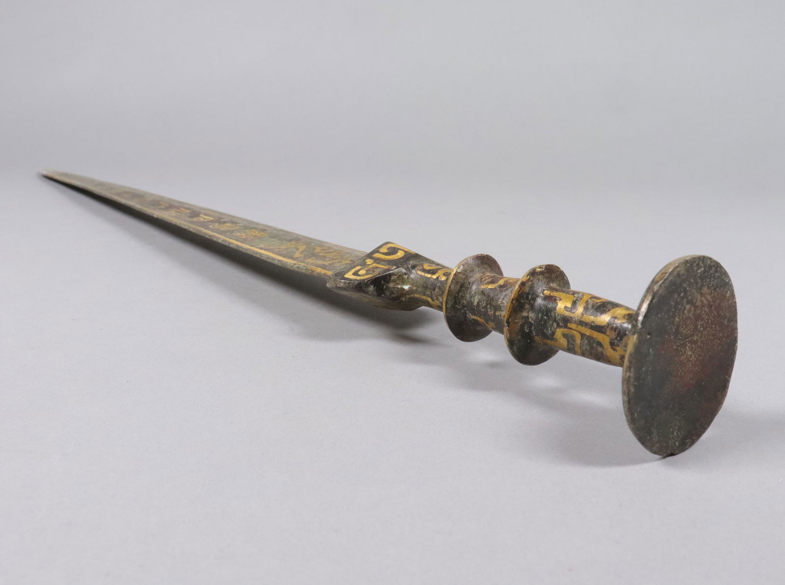 Lots Chinese bronze sword - 3