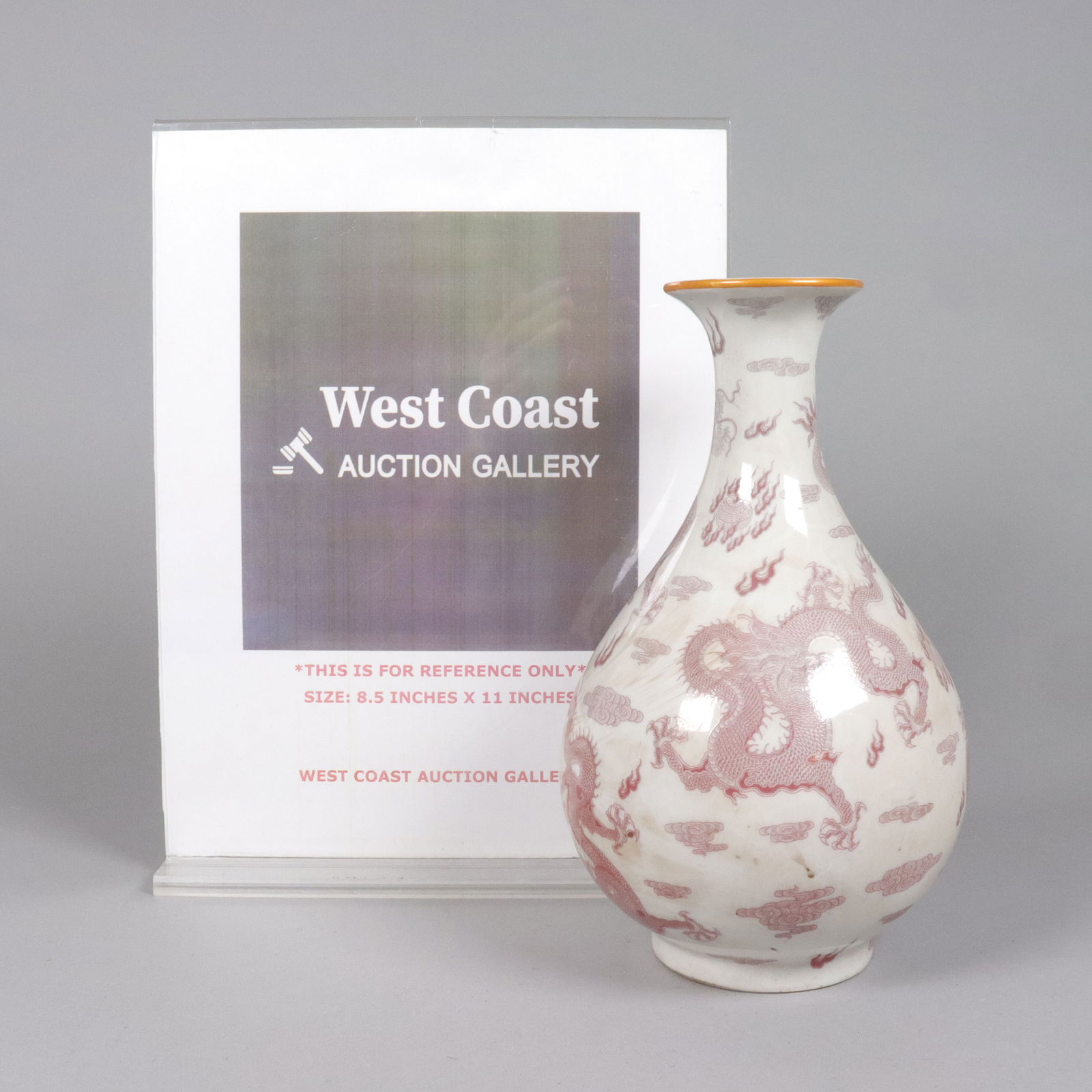 Chinese fine dragon vase - 2