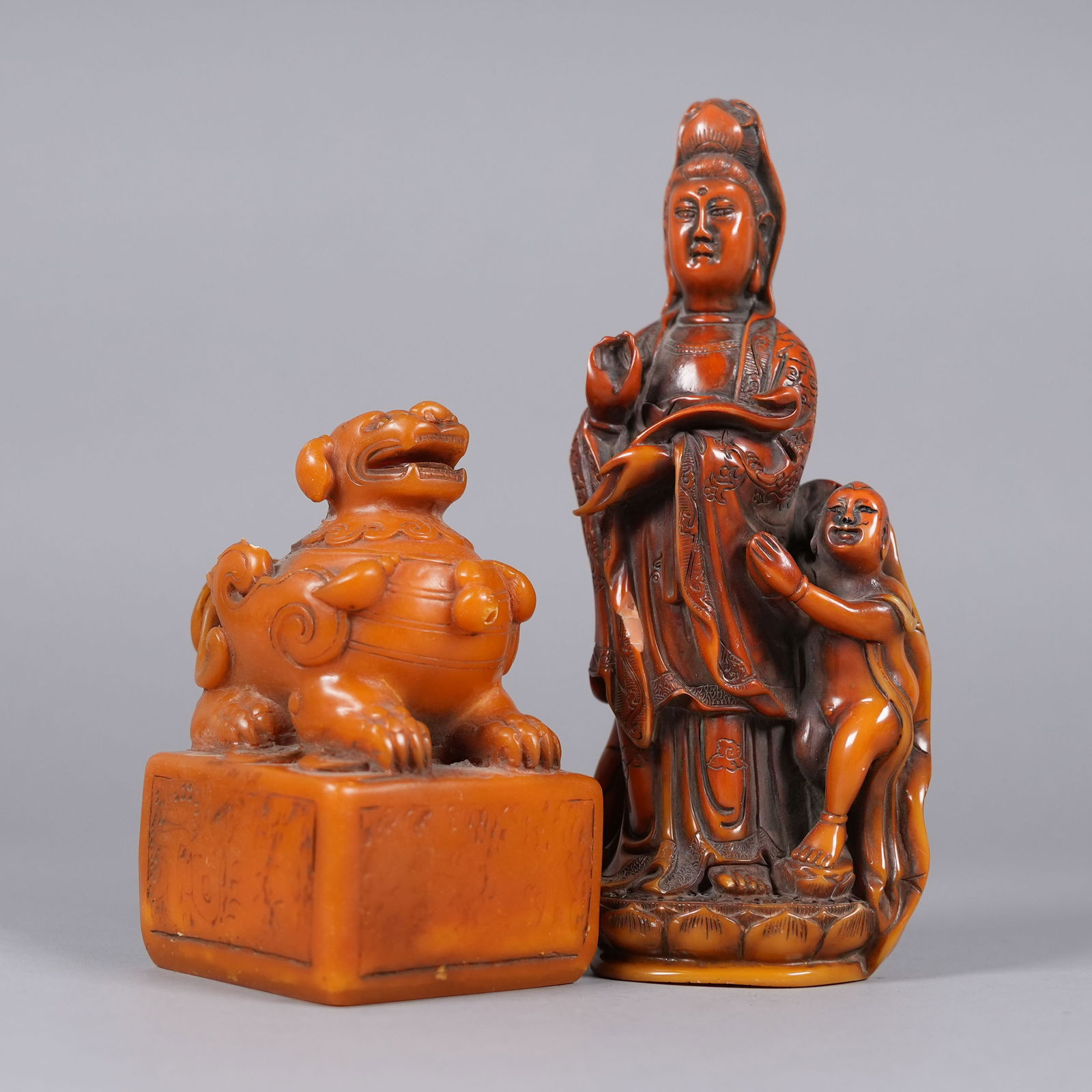 Lots Chinese fine carvings (1 of 7)