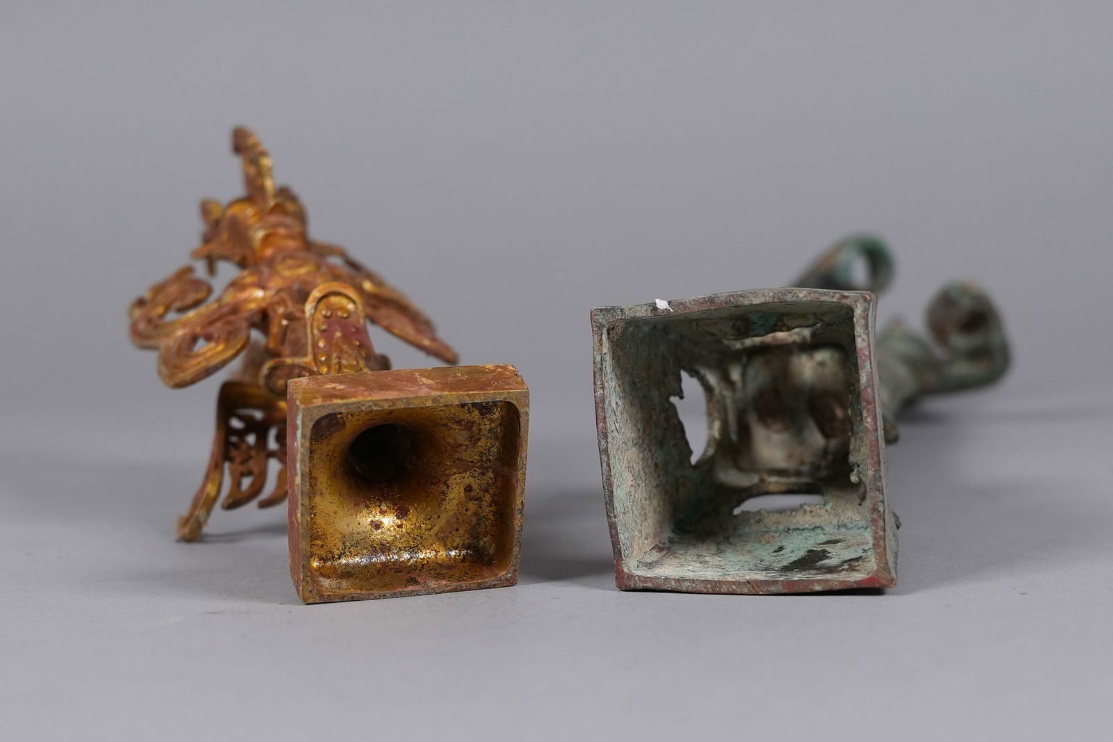 Lots Chinese bronze statue - 3