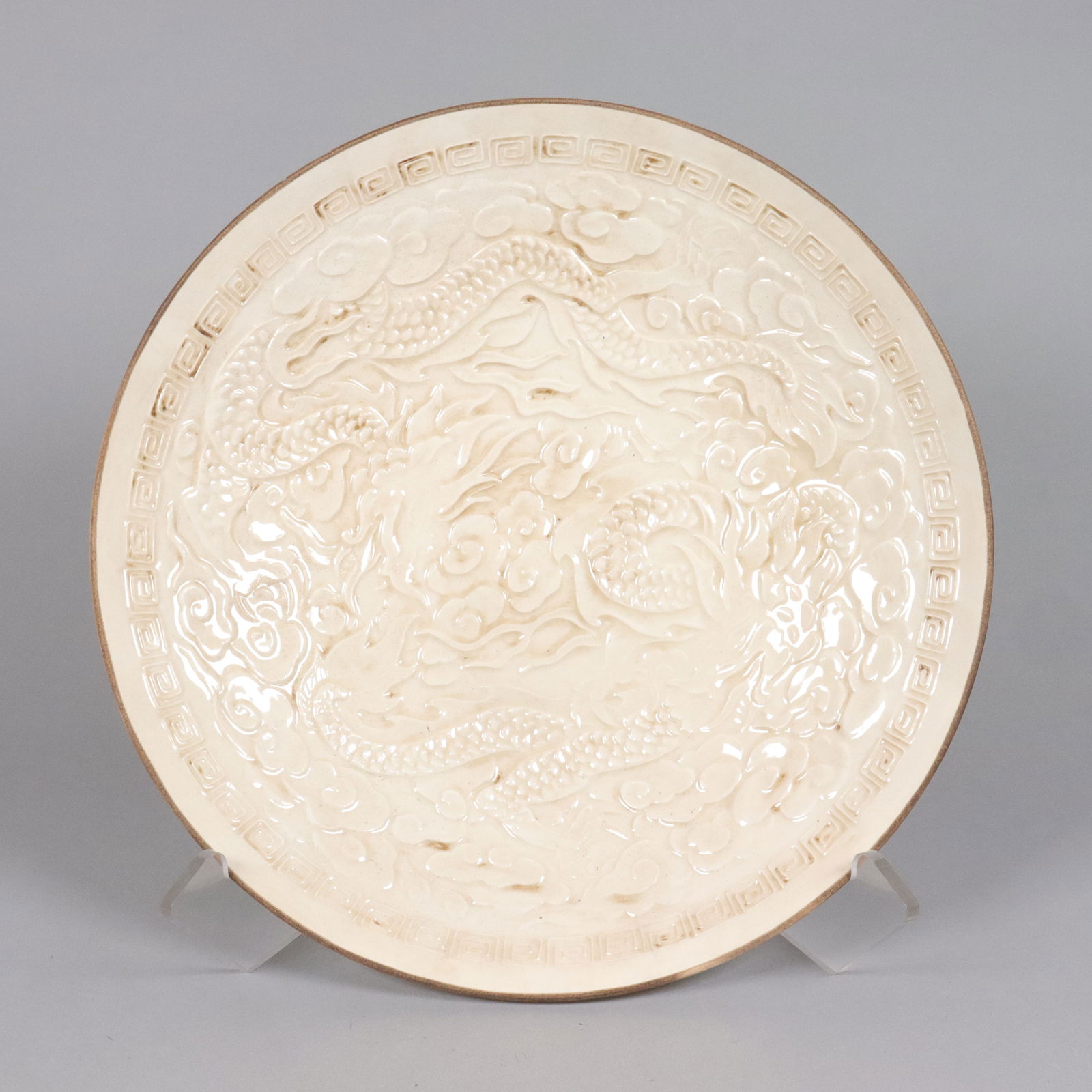 Chinese large white bowl (1 of 6)