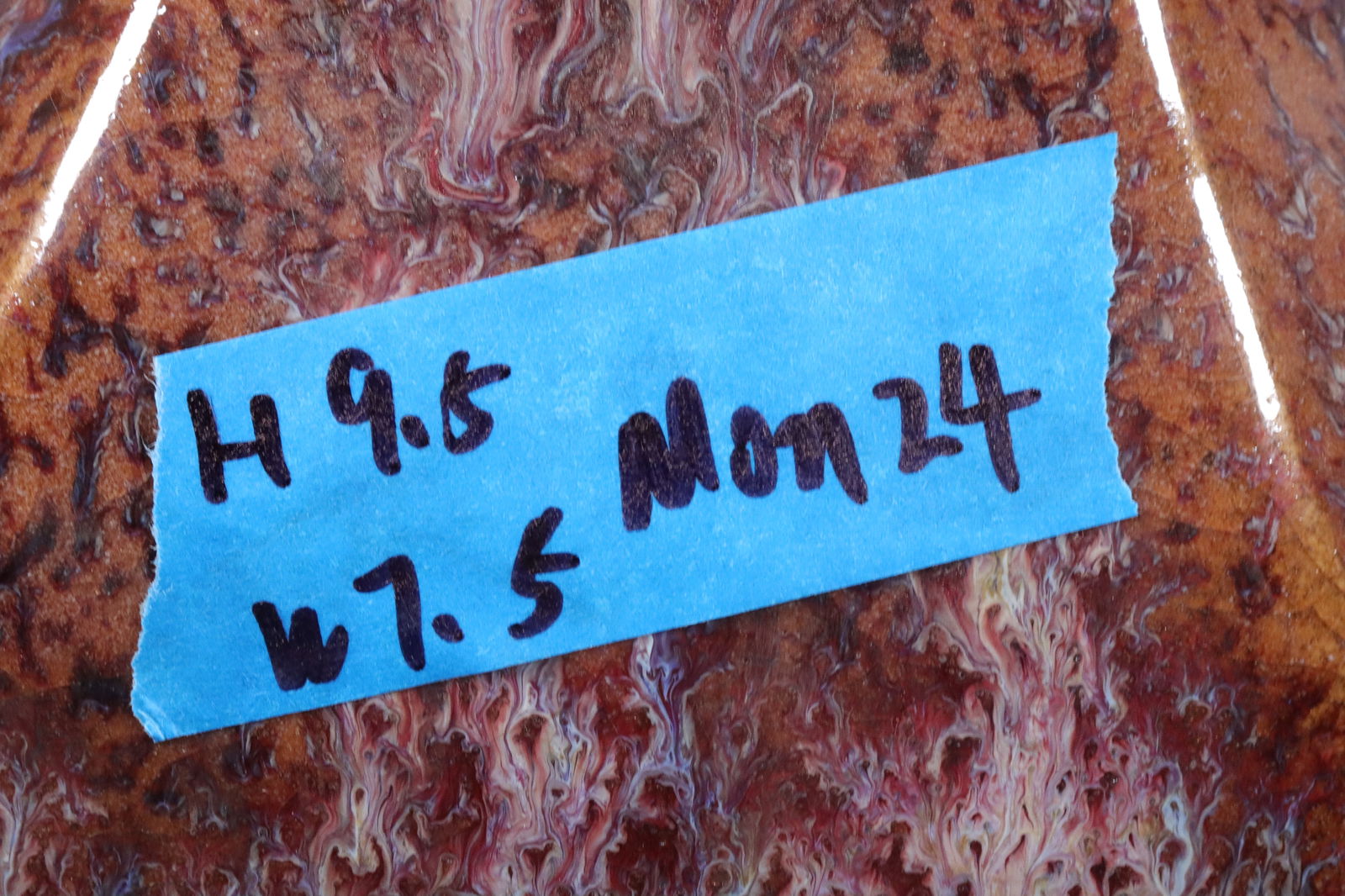 Chinese fine handled vase - 7