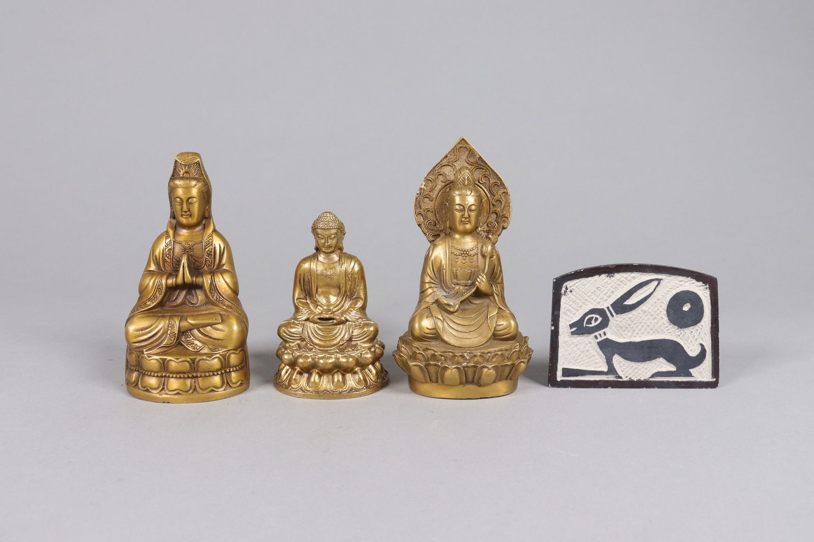 Lots Chinese buddha statues - 5