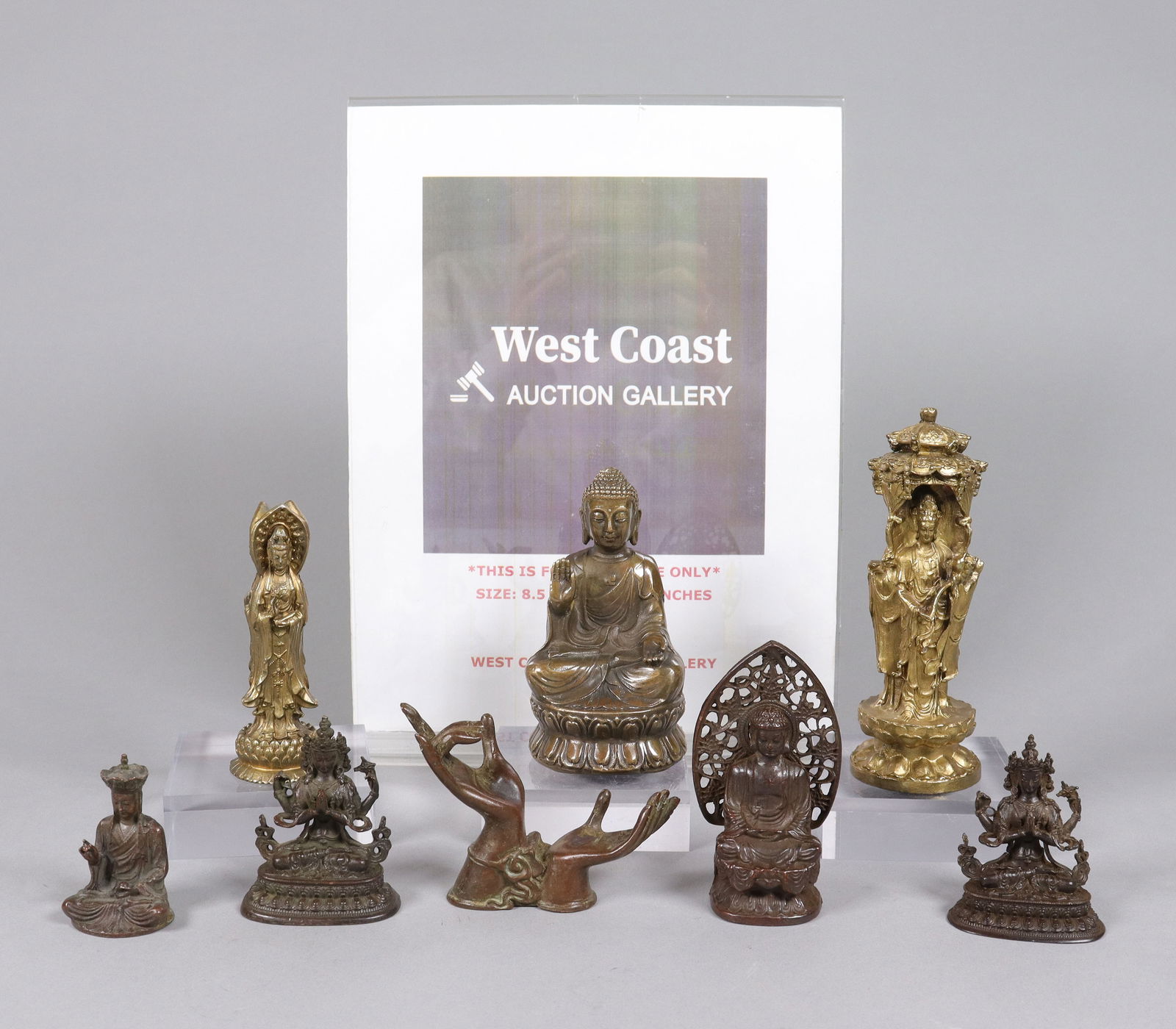 Lots Chinese buddha statues - 2