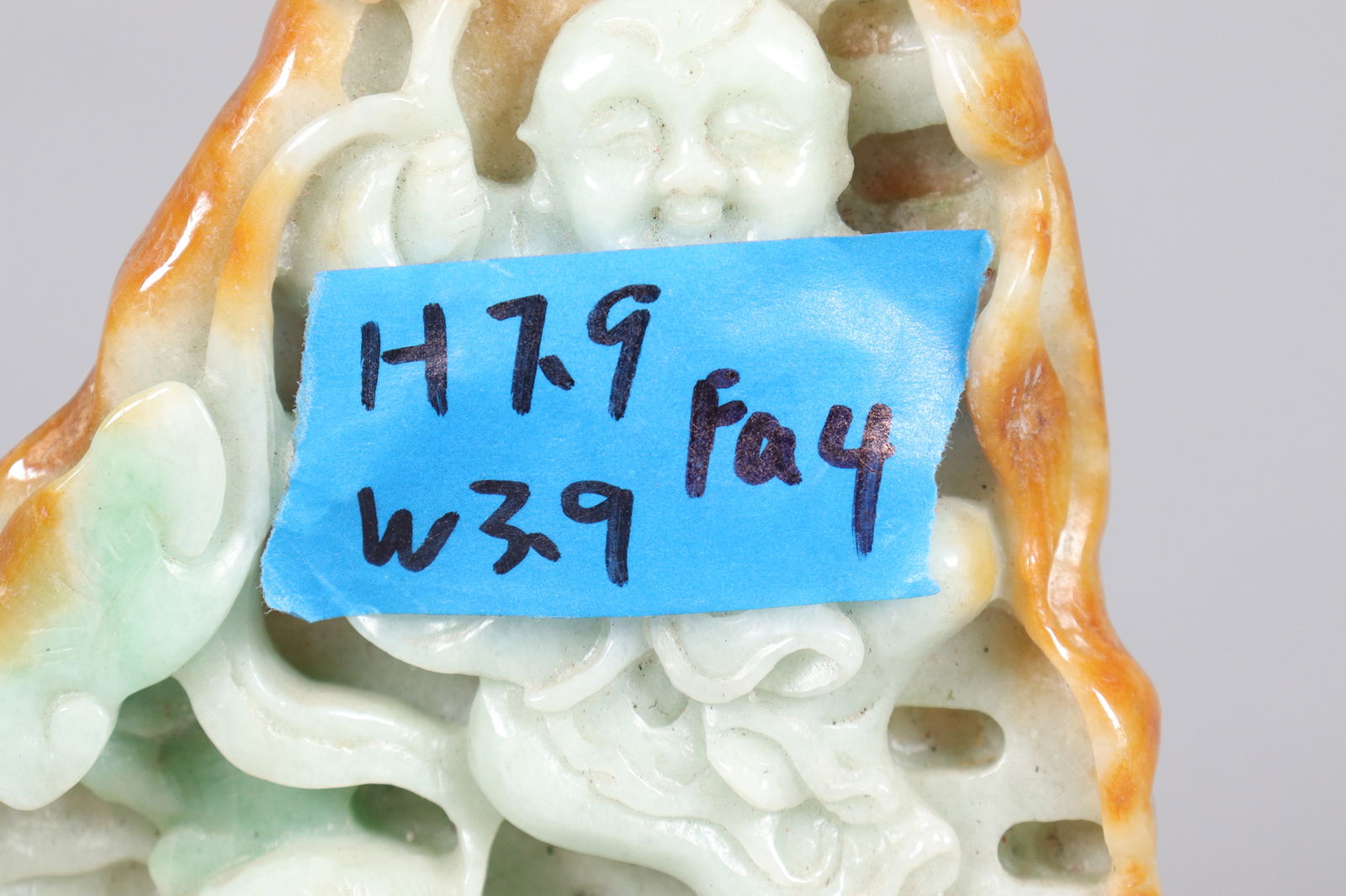 Chinese fine jadeite buddha statue boulder - 6