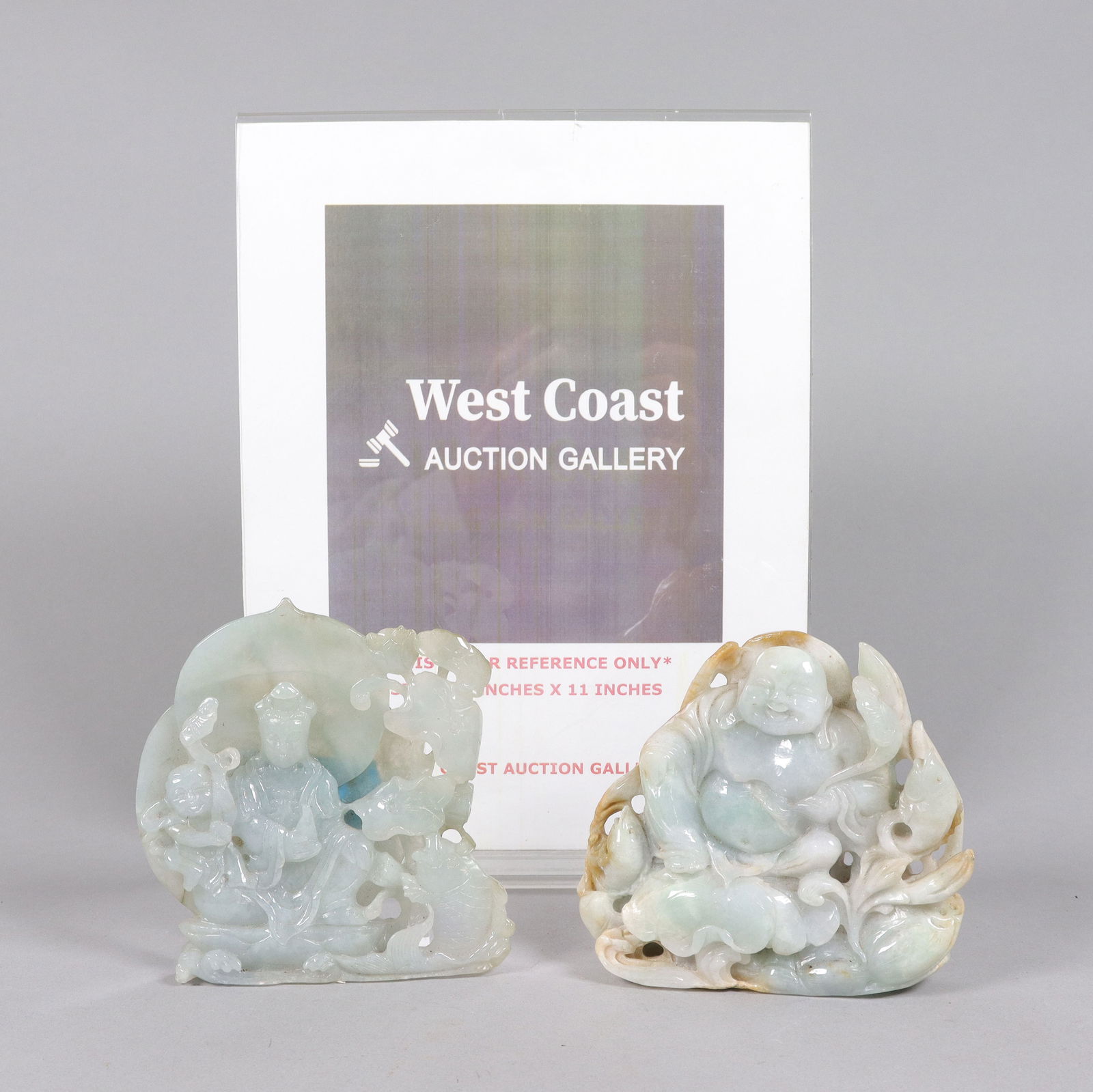 Lots Chinese jadeite statues - 2