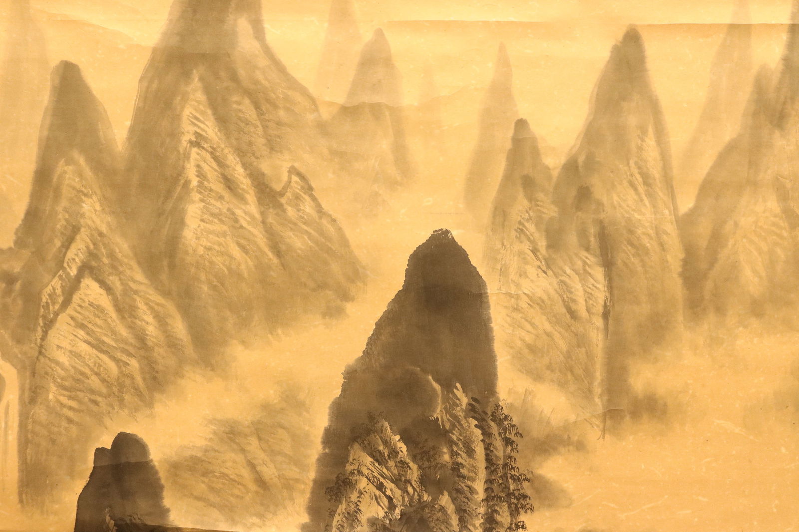 Chinese fine painting scroll - 3