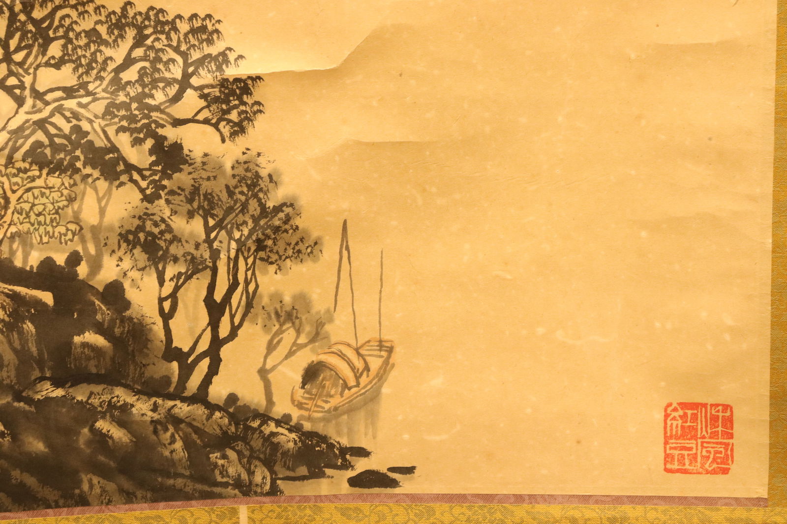 Chinese fine painting scroll - 6
