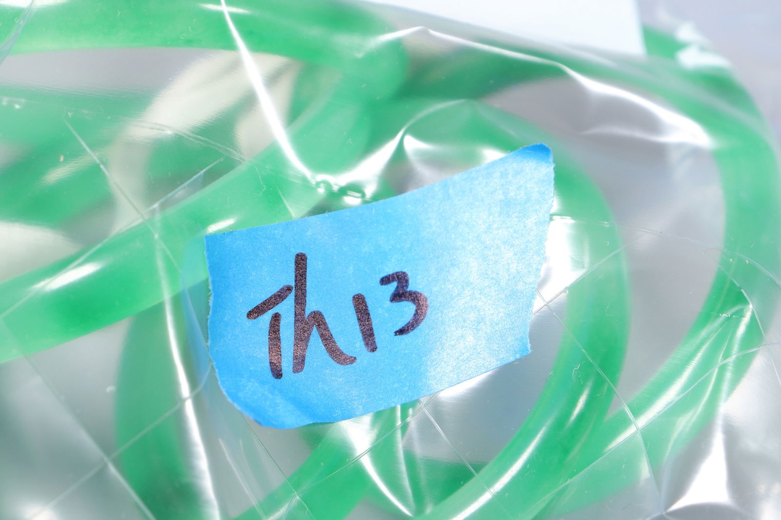 Lots Chinese apple green bangles - 5