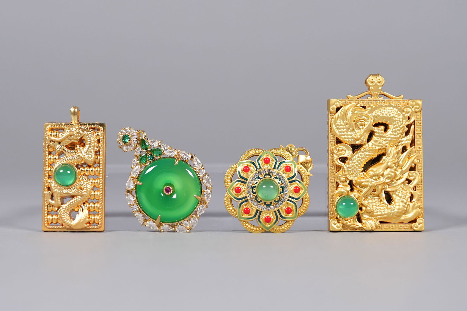 Lots Chinese gilted fine items - 2