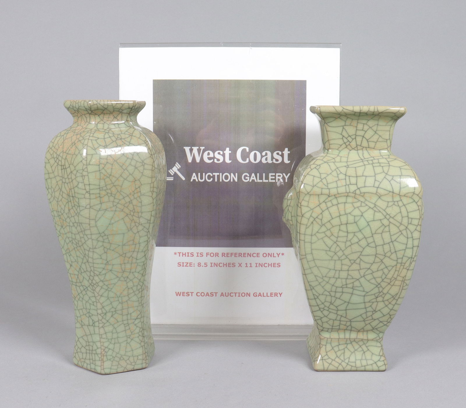 2 Chinese crackled vase - 2