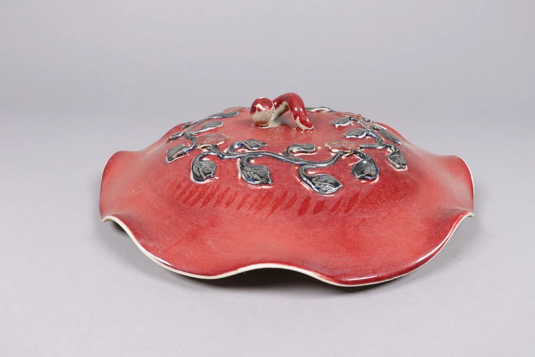 Chinese large lidded jar - 6