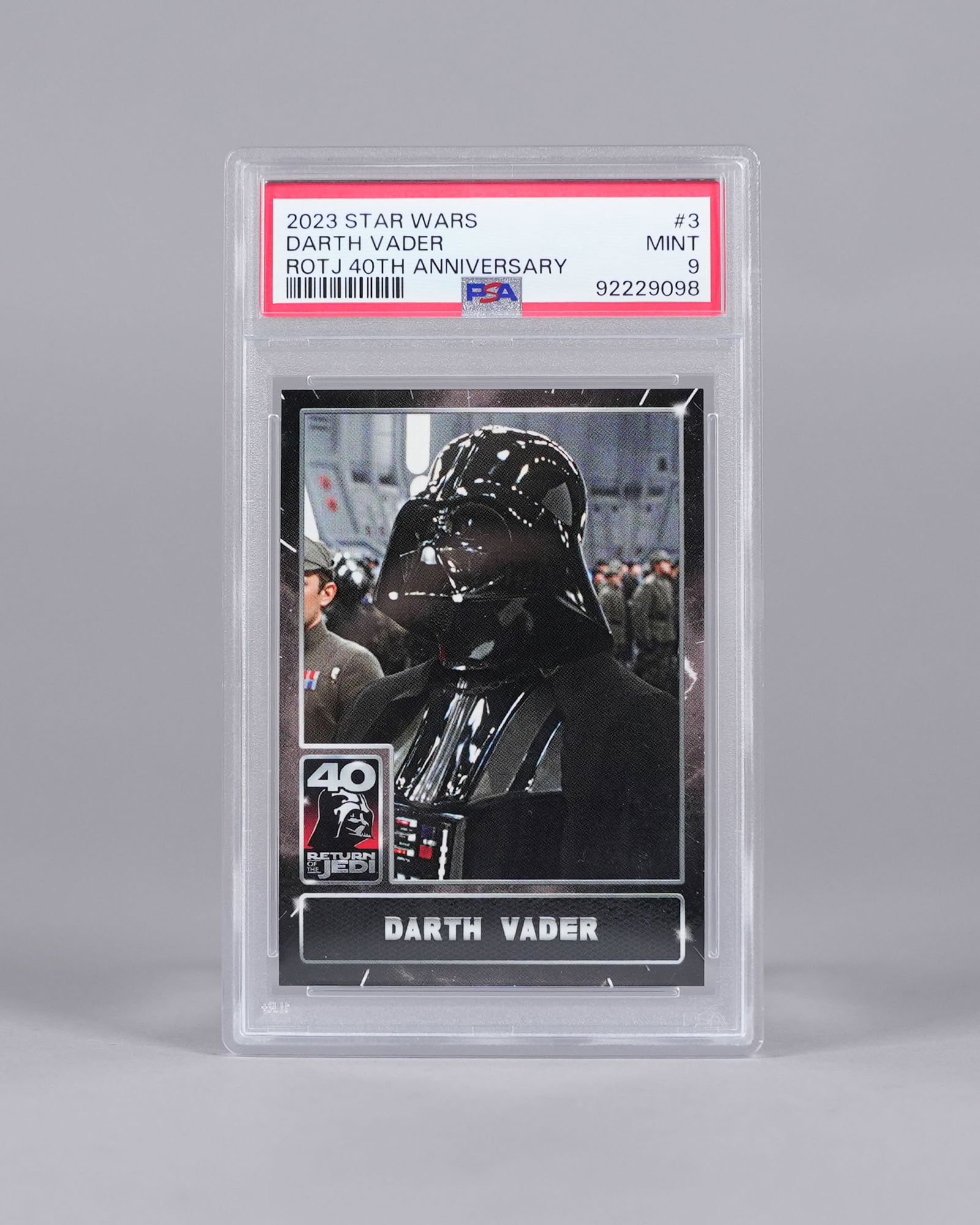 2 Star Wars cards PSA - 4