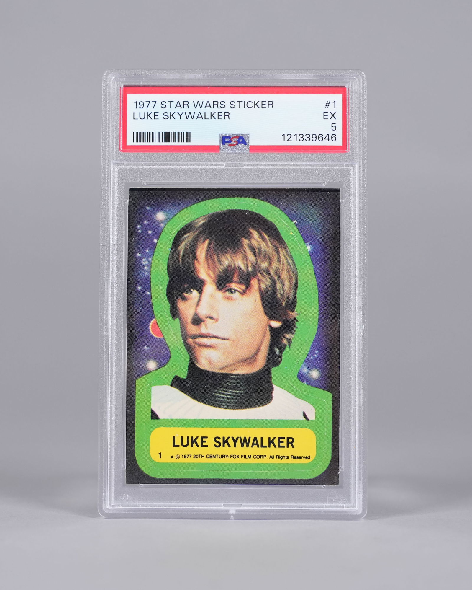 2 Star Wars cards PSA - 2