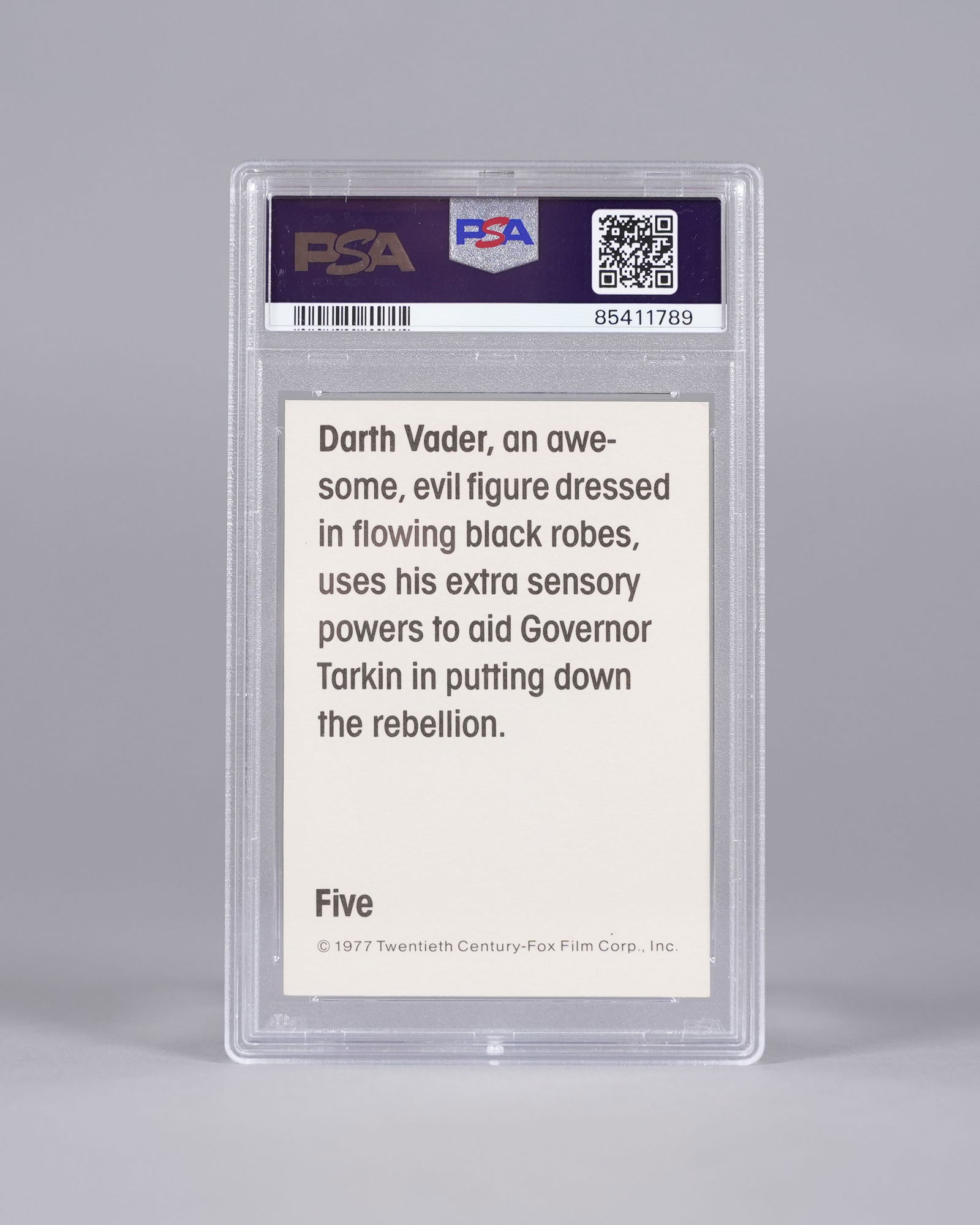 2 Star Wars cards PSA - 5