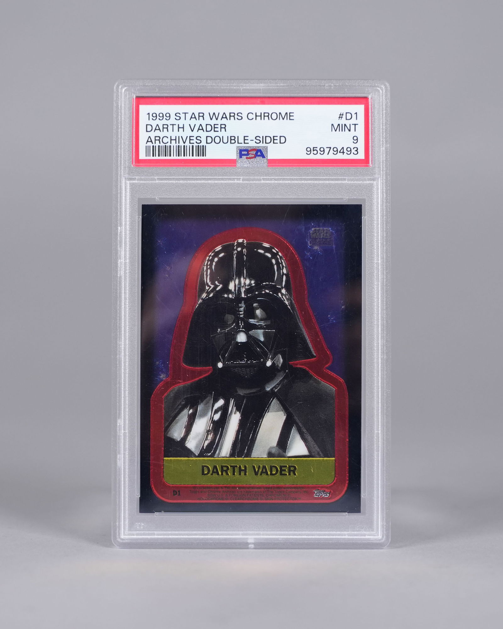 2 Star Wars cards PSA - 2