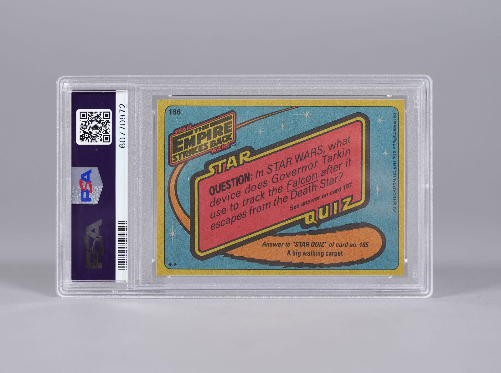 2 Star Wars cards PSA - 5