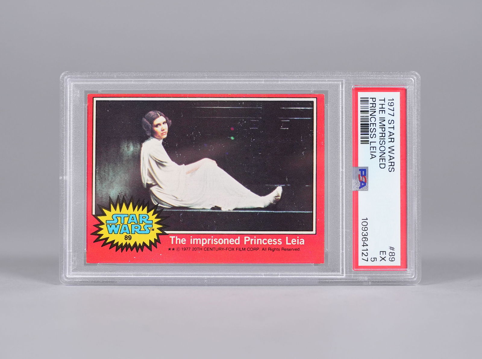 2 Star Wars cards PSA - 2