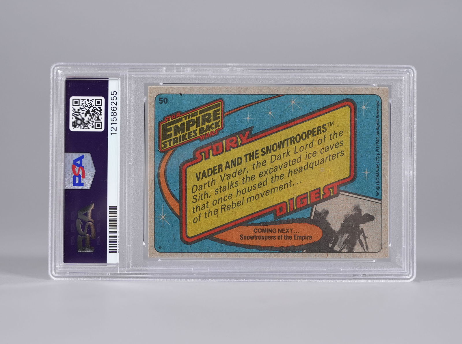 2 Star Wars cards PSA - 3