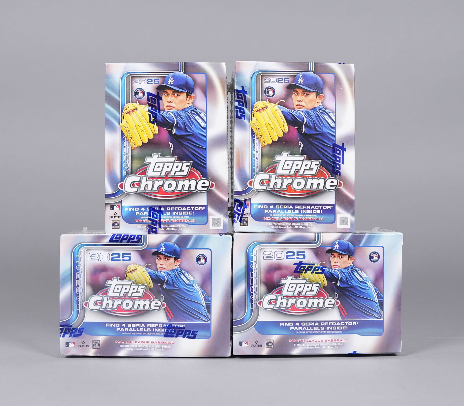 Lots 2025 Topps Chrome baseball box (1 of 7)